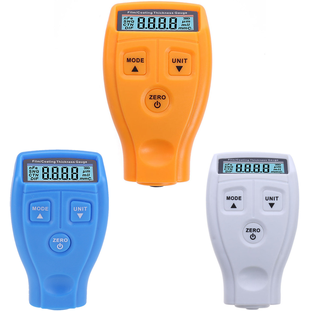 GM200 Coating Film Paint Thickness Gauges Tester Measure Non-magnetic Car Paint Thickness Measurement Meter