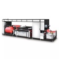 Automatic roll to roll non woven screen printing machine