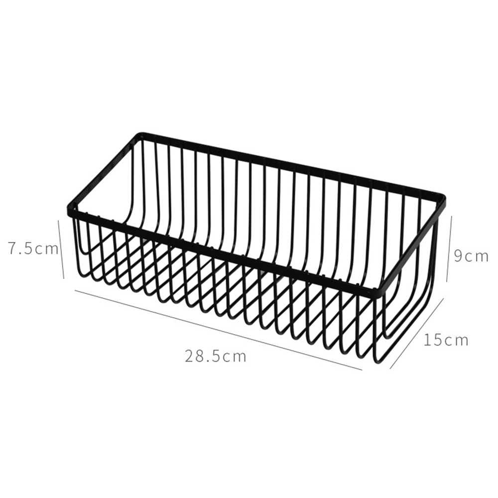 Punch Free Wall Mounted Kitchen Bathroom Shelf Storage Rack Multifunction Strong Adhesive Rack Shelves For Bathroom Accessorie