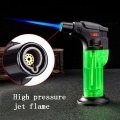 Kitchen Torch Butane Lighter Chef Cooking Torch Lighters Adjustable Flame Lighter BBQ Ignition Spray Gun Picnic Tools(No Gas)