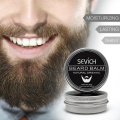 Sevich 2 pcs Beard Care Sets Natural Beard Growth Oil + Beard Balm For beard Smooth Styling Avoid Beard Hair Loss Products