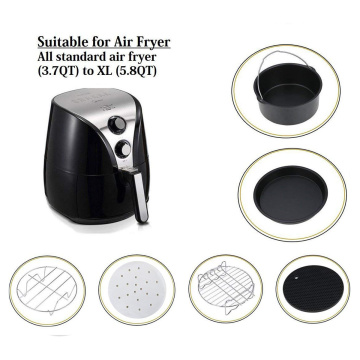 100Pcs Air Fryer Accessories Air Fryer Set for Phillips Cozyna Air Fryer and Gowise Air Fryer Fit all 3.7QT - 5.3QT - 5.8QT