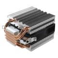 Heatpipe Radiator Blue LED Hydraulic Bearing CPU Cooler Fan Heatsink for Intel LGA1150 1151 1155 775 1156 AMD Fan Cooling