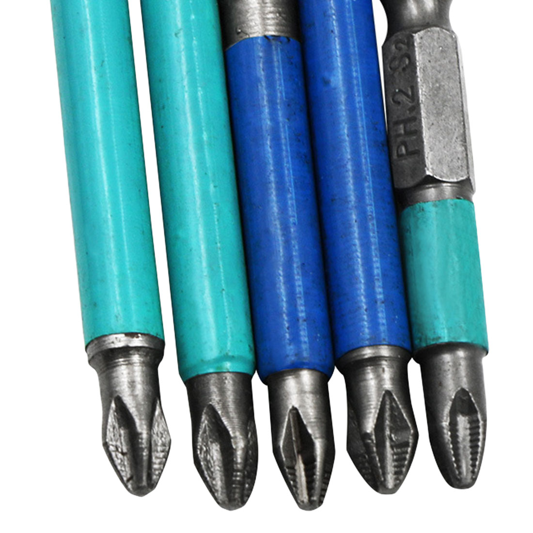 1/4" Hex Shank Drill Bit 25mm/50mm/70mm/90mm PH2 Strong Magnetic Single Head Cross Screwdriver Bit Non-slip