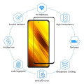 2IN1 Tempered Glass for Xiaomi Poco X3 NFC M3 X2 Camera Lens Film Cover Screen protector for Xiaomi poco x3 m3 Protective Glass