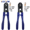 Crimping plier tools for OT opening terminal capacity 5A-200A wire high-strength alloy integrated molding electrician tools