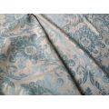 Classic Damask Plain dye Light Blue Chenille Sofa Headboard Bag Garment Curtain Home Textile Fabrics Width 280 cm Sell by meters