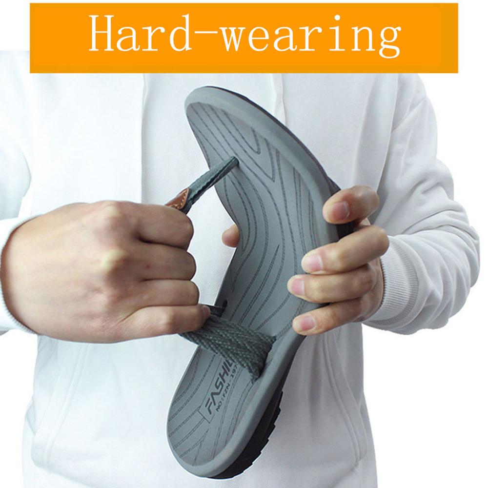 Summer Beach Men Flip Flops Slippers Skid-proof Good Quality Shoes Soft Comfortable Big Size Mens Shoes Dropshipping