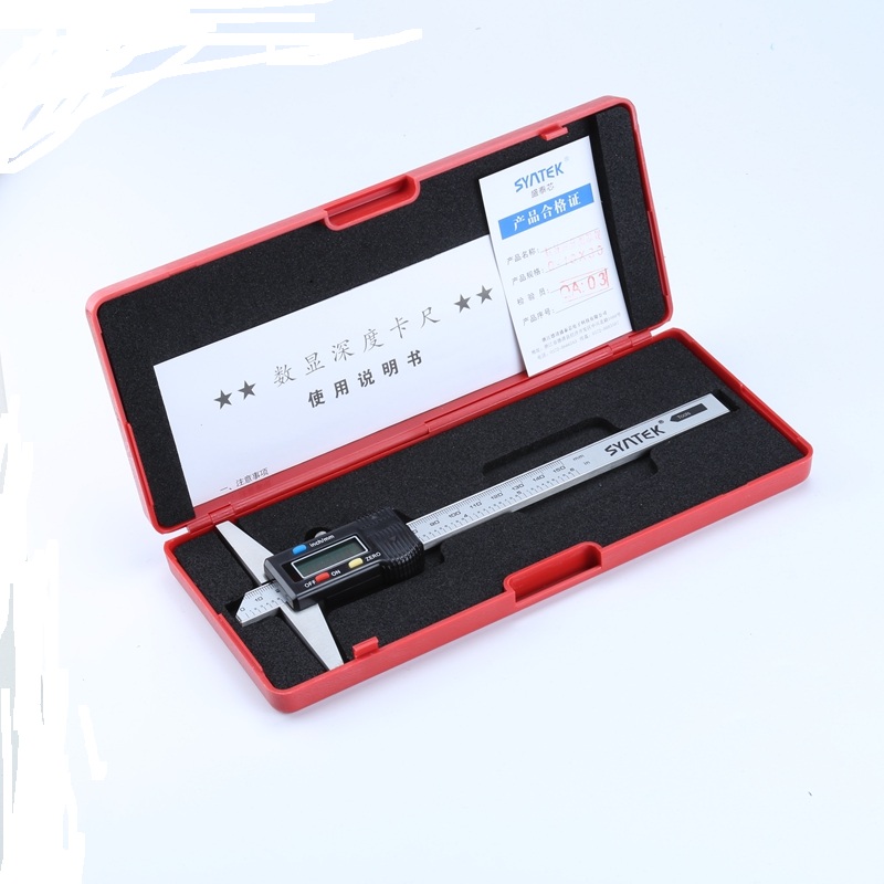 0.01mm Electronic Digital Depth Gauge 0-150mm/200mm/300mm LCD Depth Vernier Caliper Stainless Steel Micrometer Measuring Tools