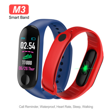 Sports Fitness Smart Wristband Blood Pressure & Heart Rate Monitor Touch Screen Smart Band Step Counter Bracelet