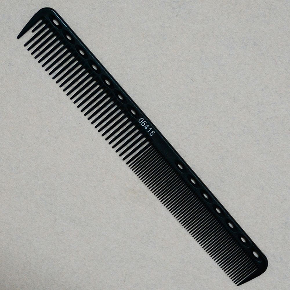 New 1 Pc Professional Hair Cricket Comb Heat Resistant Medium Cutting Carbon Comb Salon Antistatic Barber Styling Brush Tool