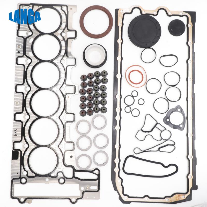 Repair kit Engine Cylinder Head Gasket Set Gasket Kit for BMW N55 OEM: 11110426591 02-10002-03