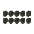 10pcs 75mm Nylon Fiber Round Abrasive Polishing Buffing Wheel Disc Buffing Pad