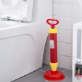 Powerful Bathroom Blocked Toilet Sink Multi Drain Buster Plunger W/2 Suckers For Sink Cleaning Tool Piston Kitchen Suction Cup