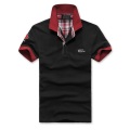 Brand Men's POLO Shirt Beard Casual Polo Printed Embroidered Men's Shirt High Quality Short Sleeve Lapel Shirt;YA285