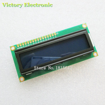 LCD1602 LCD monitor 1602 5V Blue Screen White Code Blacklight 16x2 Character LCD Display Module HD44780 1602A Wholesale