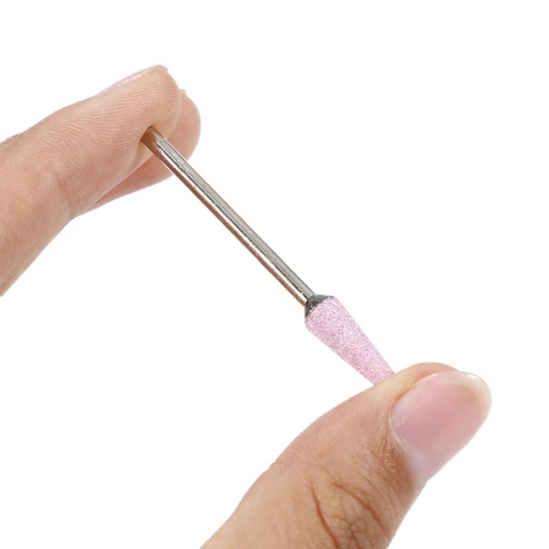 3 Colors Grinding Head Electric Manicure Machine Accessory Native Silicon Carbide Polishing DIY Nail Drill Bit Cutter Nail File