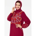Dubai Abaya Muslim Maxi Embroidery Dress Super High Quality Abaya Long Robes Tunic Middle East Ramadan Arab Islamic Clothing