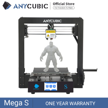 ANYCUBIC Mega-S Mega S 3D Printer I3 Mega Upgrade Large Size TPU High Precision Touch Screen DIY 3D Printer kit impressora 3d