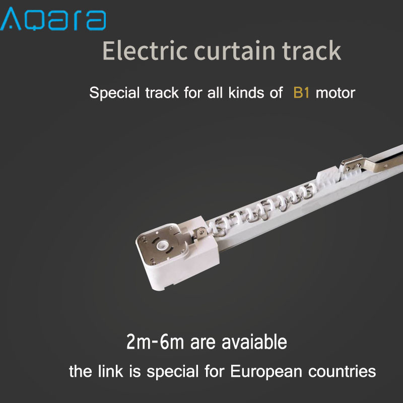 Electric Curtain Track for all kinds of B1 motor Customizable Super Quite for smart home for EU main country