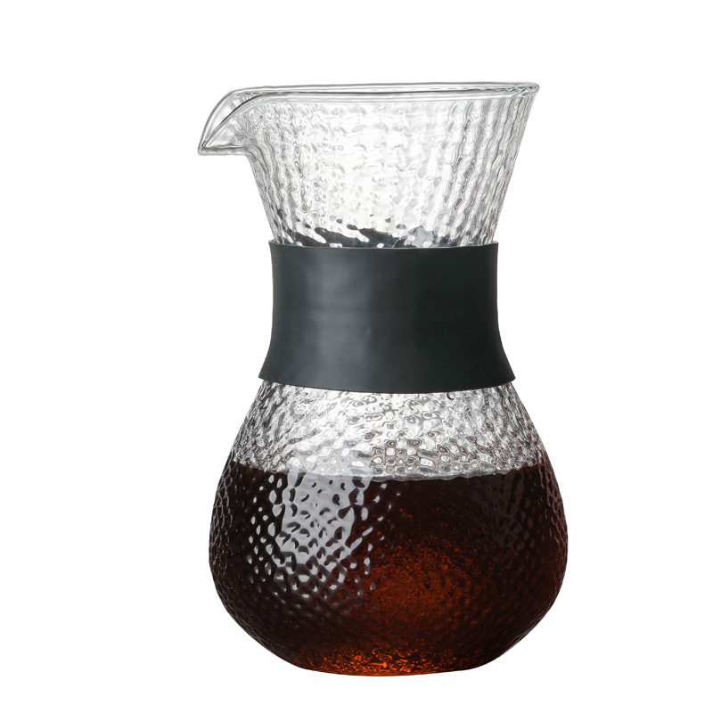 400/600ml Coffee Pots Glass Turkish Coffee Pot Heat Resistant Glass Coffee Maker Pour Over 3 Cups Coffee Drip Pot