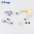 FRAP Bidets bidet faucet function cylindrical hand shower tap crane chrome solid brass single cold water corner valve