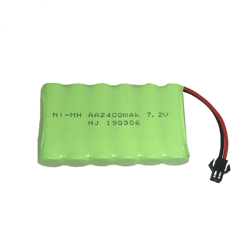 7.2v 2400mah aa nimh rechargeable battery pack for Remote control car model ship battery power diy model making accessories boat