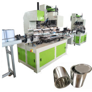 Round Cylinder Paint Tin Can Production Line