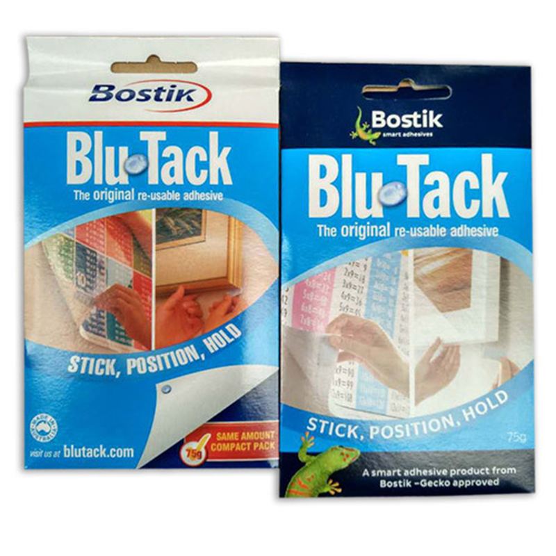 Australia Bostik Repeated Use Power Tack with 50g a bag clearning and office use traceless frame Without Nail Viscose Glue Blu.
