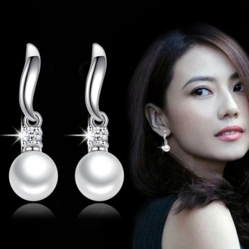 NEHZY 925 sterling silver new Jewelry High Quality Woman Fashion Earrings Retro Cubic Zirconia Long Tassel Earrings