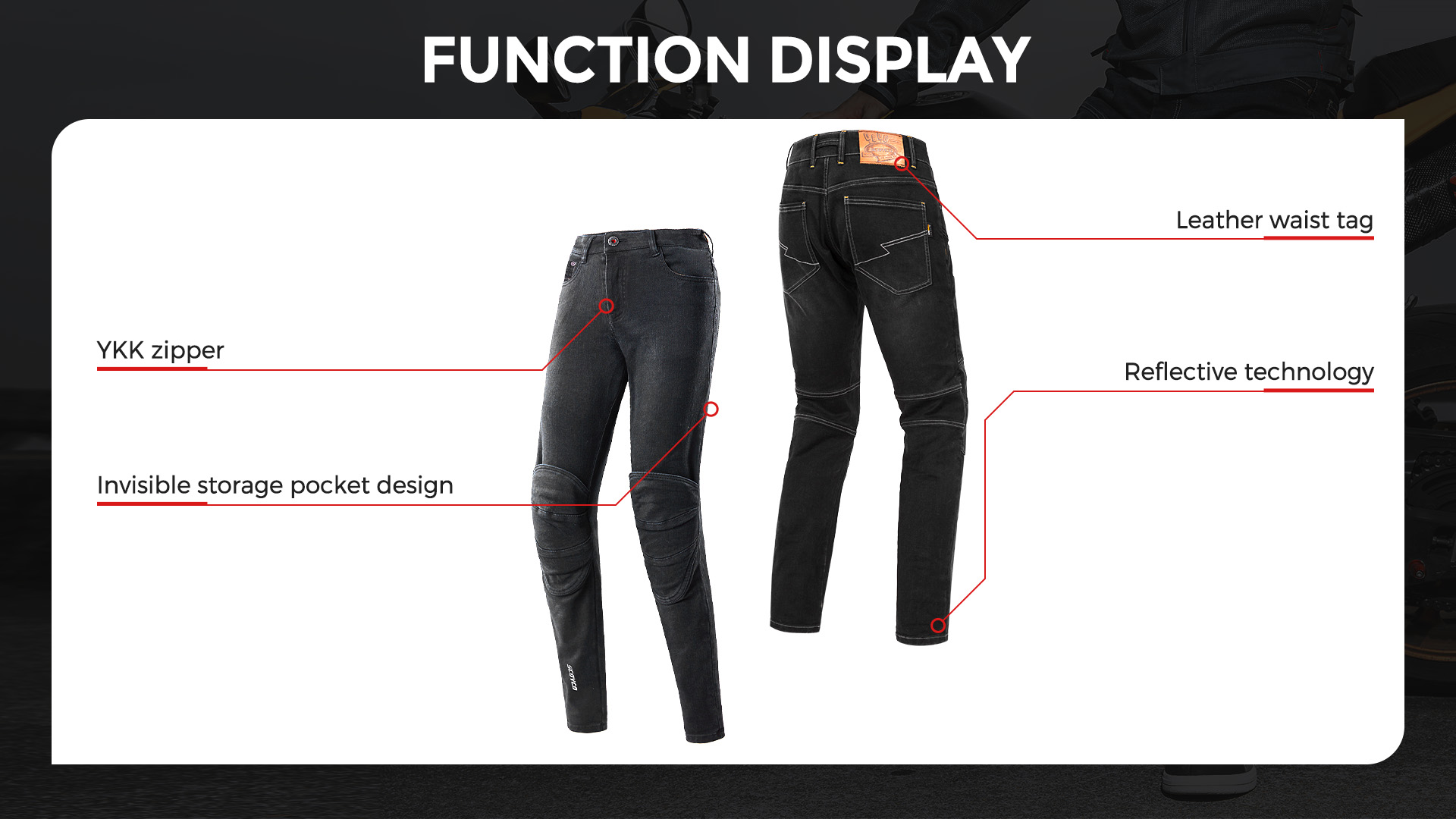 best women's motorcycle pants