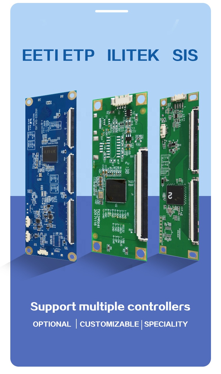 YCLTOUCH factory direct sales USB cable and controller board 19.5 inch capacitive touch screen5