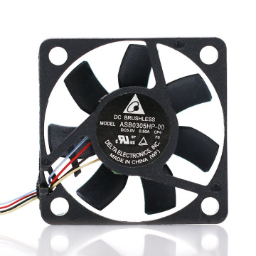 2pcs ASB0305HP-00 3007 5V Fans 0.50A Cooling Fan,For Delta Electronics four-wire speed regulation miniature small cooler