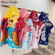 Ultra Absorbant Microfiber Towel Swimming Changing Poncho Kids Sport Swim Beach Towels Fast Dry Travel Hooded Children Bathrobe