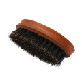 GAM-BELLE 1Pc Natural Boar Bristle Beard Brush for Men Shaving Brush Works To Comb Mustache Beech Handle Beard Shaping Tool