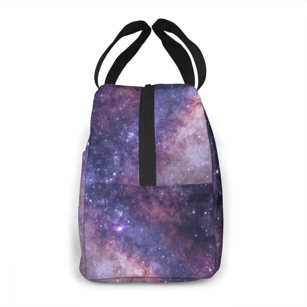 Insulated Lunch Bag Thermal Galaxy Tote Bags Cooler Picnic Food Lunch Box Bag For Kids Women Girls Men Children