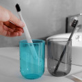 Bathroom Washing Cup Home Toothbrush Cups Plastic Transparent Mouthwash Cup