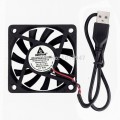 1Pieces Gdstime DC 5V USB 6010 60mm x 10mm 6cm Fans PC Computer Case Cooling Cooler Fan