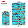 Naturehike Quick Dry Compact Towels Swimming Towel Portable Travel Bath Towel Camping Face Towel Gym Fitness Towel
