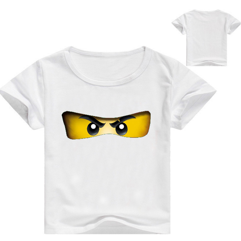 2-13 Years 2019 Boys T Shirt Legoes T-shirt Baby Ninja Boy Tshirt Short Sleeves Children Summer Clothes Toddler Boy Shirts