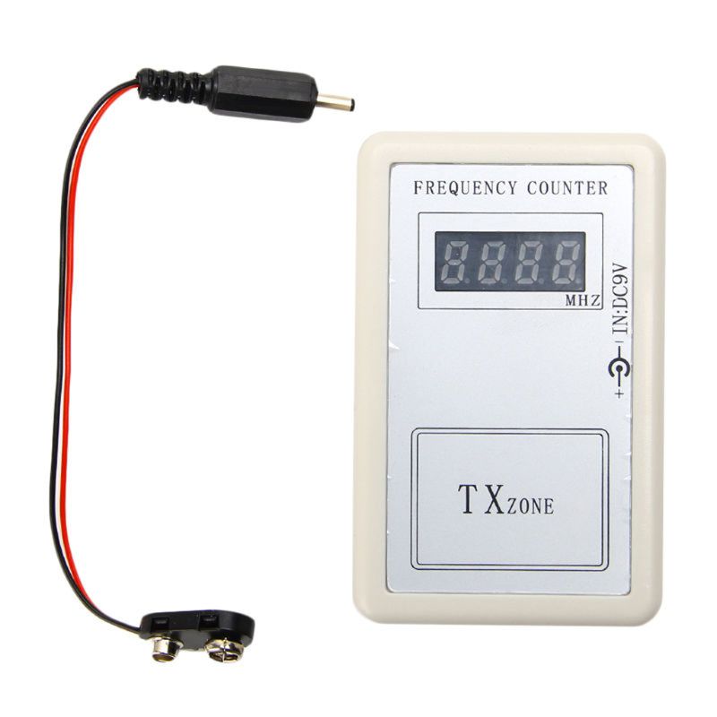 Digital Frequency Meter Counter Handheld Wireless Remote Control 250-450 MHZ Detector Counter Measuring Instrument