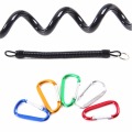 2019 Fishing Lanyards Boating Ropes Retention String Fishing Rope with Camping Carabiner Secure Lock Fishing Tools Accessories