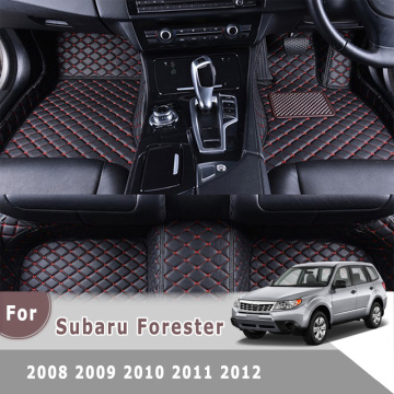 RHD Carpets For Subaru Forester 2012 2011 2010 2009 2008 Car Floor Mats Auto Covers Accessories Leather Dash Foot Pads