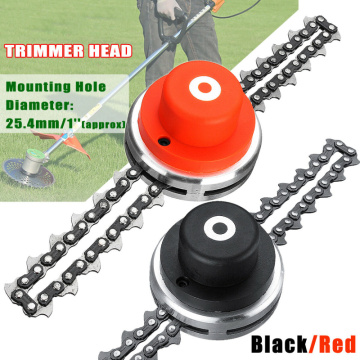 65Mn Trimmer Head Coil Chain Brush Cutter Trimmer Grass Trimmer Head Upgraded With Thickening chain For Lawn Mower Grass Tools