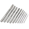 10pcs/Set Mayitr HSS H7 Straight Shank Milling Reamer 3-12mm High Quality Chucking Machine Cutter Cutting Tools For Hole Repair