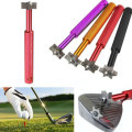 Stainless Steel Clear Trench Pen Golf Club Groove Sharpener Durable Golf Clearance Device Tool 5 Color Sturdy Cleaner