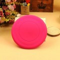 Childs Silicon Flying Disk Throw Catch Discs Color Outdoor Beach Sport Silica Gel Toy Sports