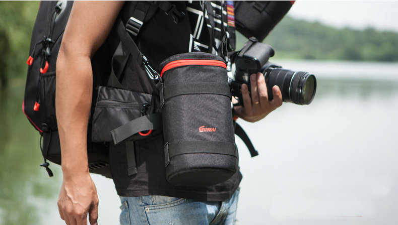 NEW Functional lens bags dslr camera bag for lens eirmai lens camera waterproof bag high quality bags