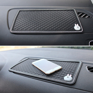 Car Ornament 30*15cm Cute Decoration Dashboard Sticky Pad Non-Slip Cushion Auto Anti Slip Mat Holder For GPS Phone Accessories