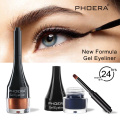 PHOERA 10Colors Matte Eyeliner Gel Waterproof Beauty Comestics Lasting White Eye Liner Cream Tool For Eyeshadow With Brush TSLM2